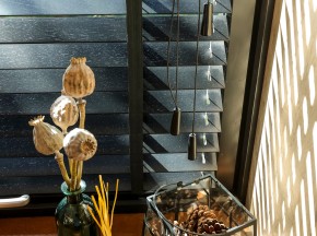Anwis Holz- und Bambus-Jalousien - Natürliches Flair im Haus