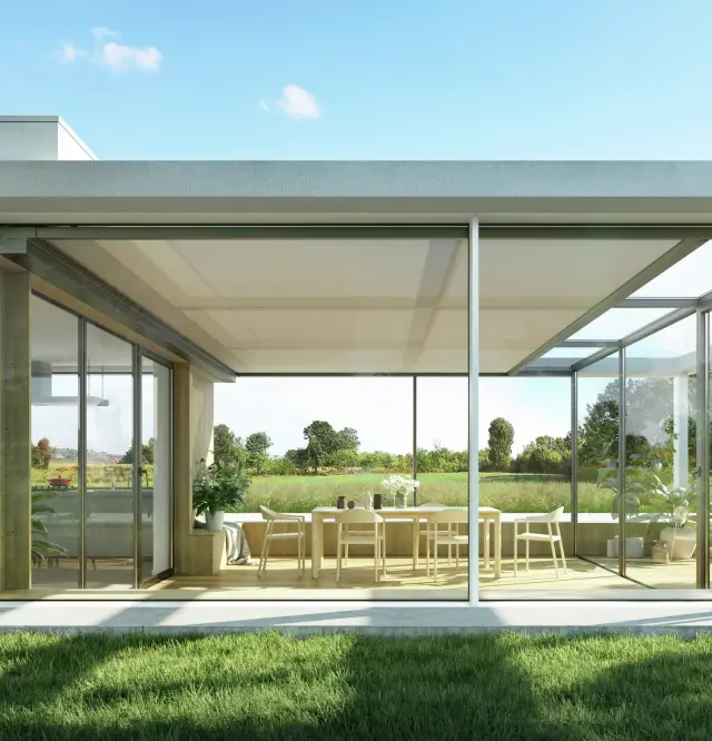 Conservatory awning Climara from WAREMA