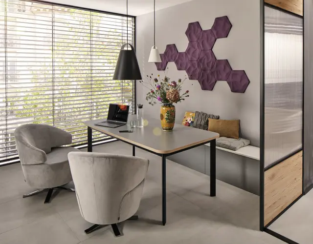 Warema automated external venetian blinds 