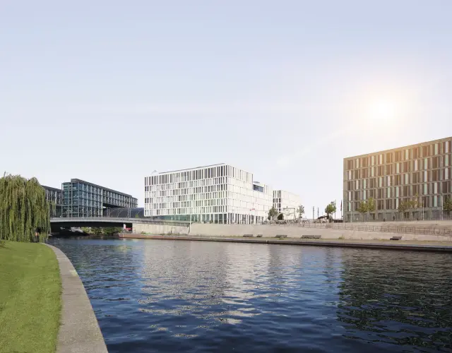 Kantoorgebouw Berlijn Zonwering Duurzaamheid