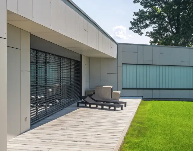Persiana veneciana exterior veneciana FSR protección solar WAREMA