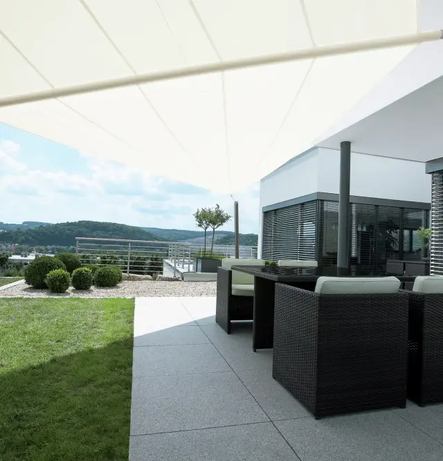 Voile d'ombrage de balcon