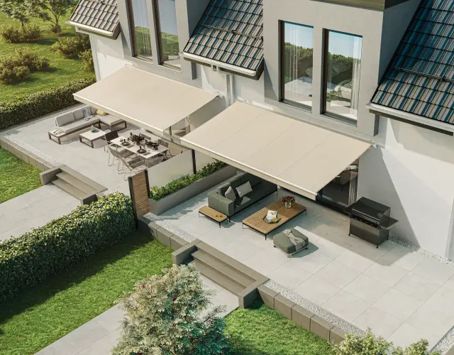 Toldo para terraza WAREMA