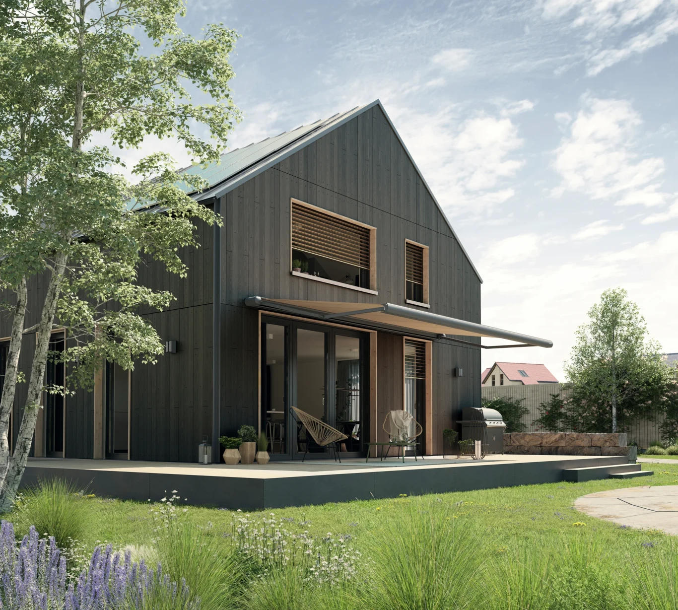 Fr hchste Designansprche - Warema Kassetten-Markise Terrea K55