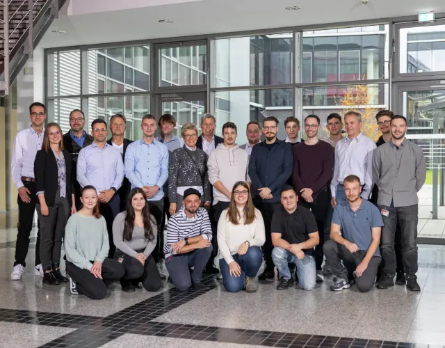 Die freigesprochenen Mitarbeitenden von Warema