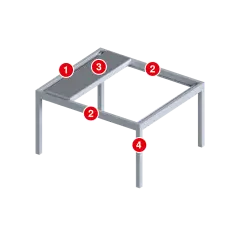 Illustration of components of a Lamaxa