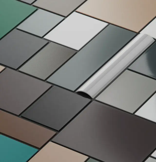 Mondo cromatico, WAREMA, colori telaio, verniciatura a polvere, pezzi in alluminio, colori protezione solare, tende, tende frangisole, avvolgibili