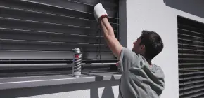 Elektrische Jalousien-Reinigungsbürste Für C & Z Lamellen - Mit Wassseranschluss Für Außenjalousien