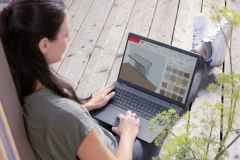 Gelenkarmmarkise nach Maß konfigurieren