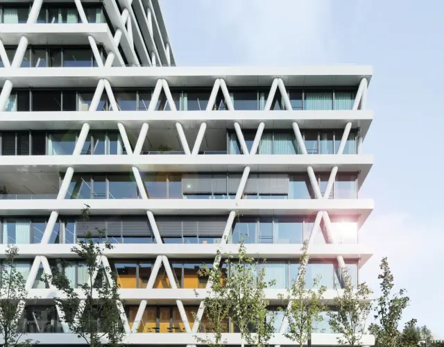 50Hertz Netzquartier, Berlin, Sonnenschutz