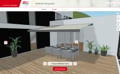 Configura tende da sole con cassonetto