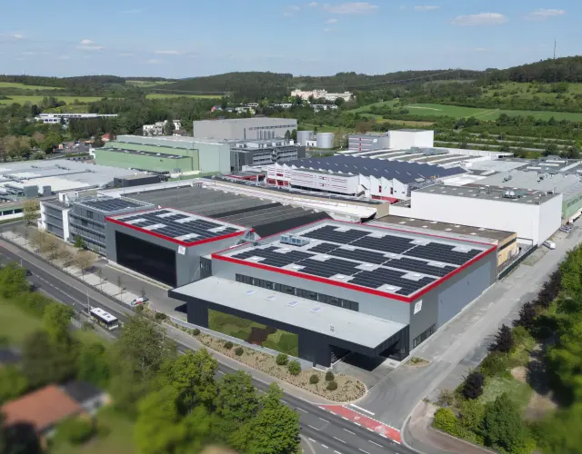 Le siège de l'entreprise à Marktheidenfeld
