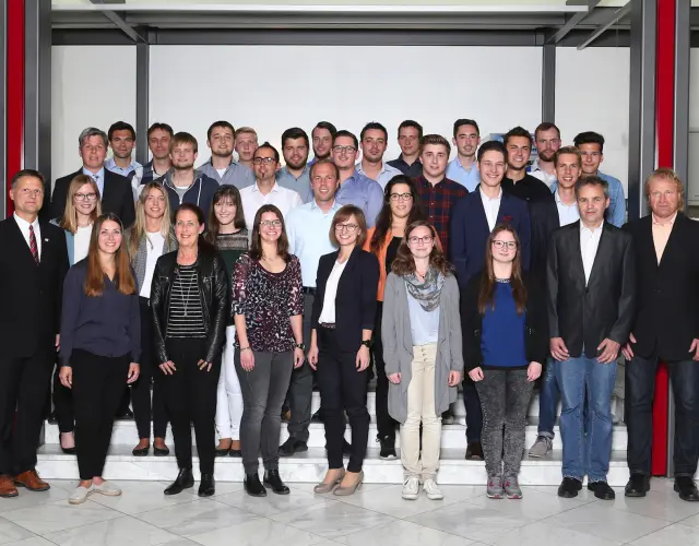 Warema Freisprechung Absolventen